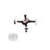Квадрокоптер Syma з 2,4 ГГц керуванням та камерою 22 cм чорний (X15W-black)